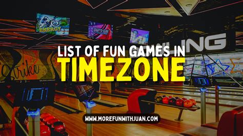 List of Timezone Games and Activities (and Where to Find Them).